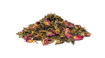Tulasi Tea with Rose Petals