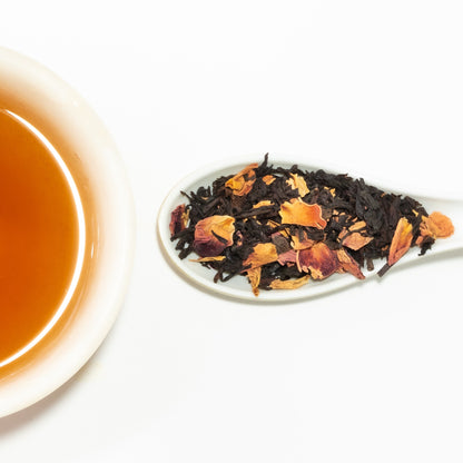 Bud of Rose with White Tea